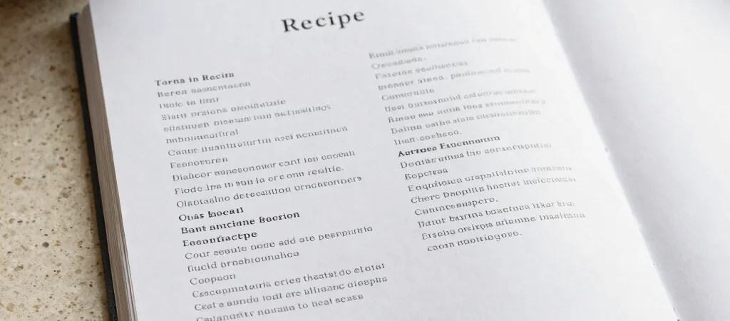 Leia a receita antes de ligar o forno